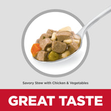 Load image into Gallery viewer, Hill&#39;s Science Diet Adult Small Paws Savory Stew with Chicken &amp; Vegetables Dog Food Trays