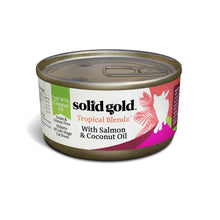 Load image into Gallery viewer, Solid Gold Tropical Blendz Grain Free Pate with Salmon &amp; Coconut Oil Canned Cat Food