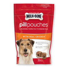 Load image into Gallery viewer, Milk-Bone Pill Pouches with Real Chicken for Dogs
