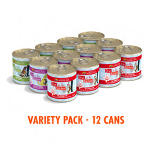 Load image into Gallery viewer, Weruva Dogs in the Kitchen Grain Free Doggie Dinner Dance! Variety Pack Canned Dog Food