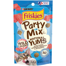 Load image into Gallery viewer, Friskies Party Mix Natural Yums with Real Tuna Cat Treats