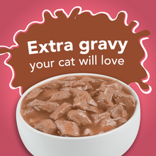 Load image into Gallery viewer, Friskies Extra Gravy Chunky with Salmon in Savory Gravy Canned Cat Food