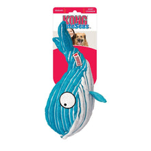 Load image into Gallery viewer, KONG CuteSeas Whale Crinkle Dog Toy