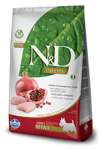Load image into Gallery viewer, Farmina Prime N&amp;D Natural &amp; Delicious Grain Free Mini Adult Chicken &amp; Pomegranate Dry Dog Food