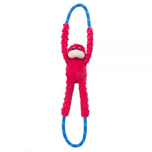 Load image into Gallery viewer, ZippyPaws Monkey RopeTugz Plush Dog Toy