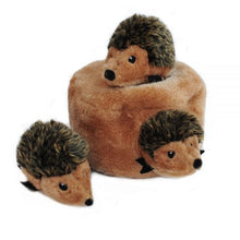 Load image into Gallery viewer, ZippyPaws Zippy Burrow Hedgehog Den Hide &amp; Seek Puzzle Dog Toy