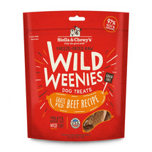 Load image into Gallery viewer, Stella &amp; Chewy&#39;s Wild Weenies Grain Free Beef Recipe Freeze Dried Raw Dog Treats