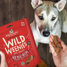 Load image into Gallery viewer, Stella &amp; Chewy&#39;s Wild Weenies Grain Free Red Meat Recipe Freeze Dried Raw Dog Treats