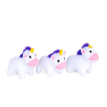 Load image into Gallery viewer, ZippyPaws Zippy Burrow Unicorns Rainbow Puzzle Dog Toy