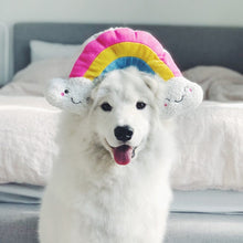 Load image into Gallery viewer, ZippyPaws Squeakie Pattiez Rainbow Plush Dog Toy