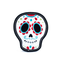Load image into Gallery viewer, ZippyPaws Z-Stitch Santiago the Sugar Skull Plush Dog Toy