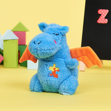 Load image into Gallery viewer, ZippyPaws Cheeky Chumz Drake the Dragon Plush Dog Toy