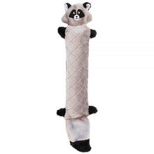 Load image into Gallery viewer, ZippyPaws Jigglerz No Stuffing Raccoon Plush Dog Toy