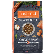 Load image into Gallery viewer, Instinct Raw Boost Grain Free Real Salmon Recipe Dog Food