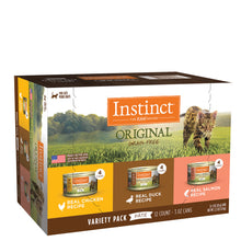 Load image into Gallery viewer, Instinct Grain-Free Recipe Variety Pack Canned Cat Food