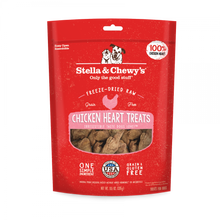 Load image into Gallery viewer, Stella &amp; Chewy&#39;s Freeze Dried Raw Chicken Hearts Dog Treats