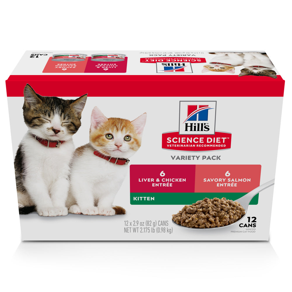 Hill's Science Diet Variety Pack Kitten Canned Cat Food