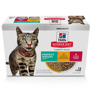 Hill's Science Diet Perfect Weight Variety Pack Adult Canned Cat Food