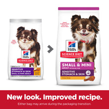 Load image into Gallery viewer, Hill&#39;s Science Diet Adult Sensitive Stomach &amp; Skin Small &amp; Mini Breed Chicken Recipe Dry Dog Food
