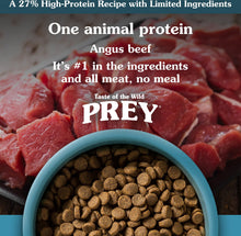 Load image into Gallery viewer, Taste Of The Wild Grain Free Prey Limited Ingredient Angus Beef Dry Dog Food