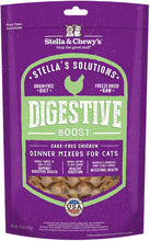 Load image into Gallery viewer, Stella &amp; Chewy&#39;s Solutions Digestive Boost Cage Free Chicken Cat Food Dinner Mixers