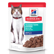 Load image into Gallery viewer, Hill&#39;s Science Diet Senior 7+ Tender Tuna Dinner Wet Cat Food
