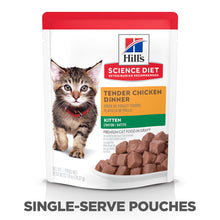 Load image into Gallery viewer, Hill&#39;s Science Diet Tender Chicken Dinner Kitten Wet Cat Food