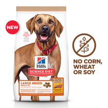 Load image into Gallery viewer, Hill&#39;s Science Diet Adult 6+ Large Breed No Corn, Wheat, or Soy Chicken &amp; Brown Rice Recipe Dry Dog Food