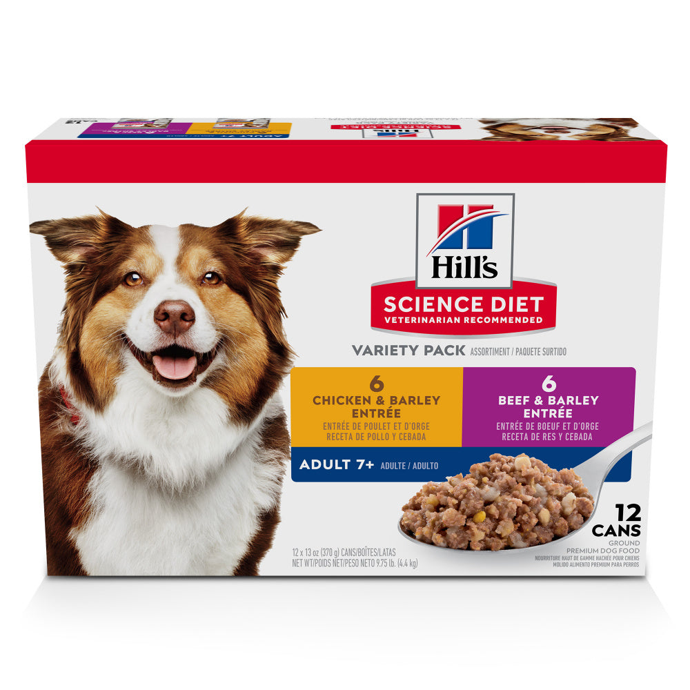 Hill's Science Diet Adult 7+ Variety Pack Canned Dog Food