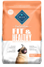 Load image into Gallery viewer, Blue Buffalo True Solutions Fit &amp; Healthy Weight Control Formula Chicken Recipe Adult Dry Dog Food