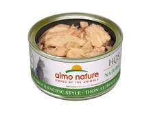 Load image into Gallery viewer, Almo Nature HQS Natural Cat Grain Free Additive Free Tuna In Broth Pacific Style Canned Cat Food