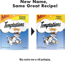 Load image into Gallery viewer, Temptations Indoor Care Crunchy and Soft Cat Treats, Chicken Flavor Cat Treats