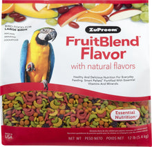 Load image into Gallery viewer, Zupreem FruitBlend Flavor Food with Natural Flavors for Large Birds