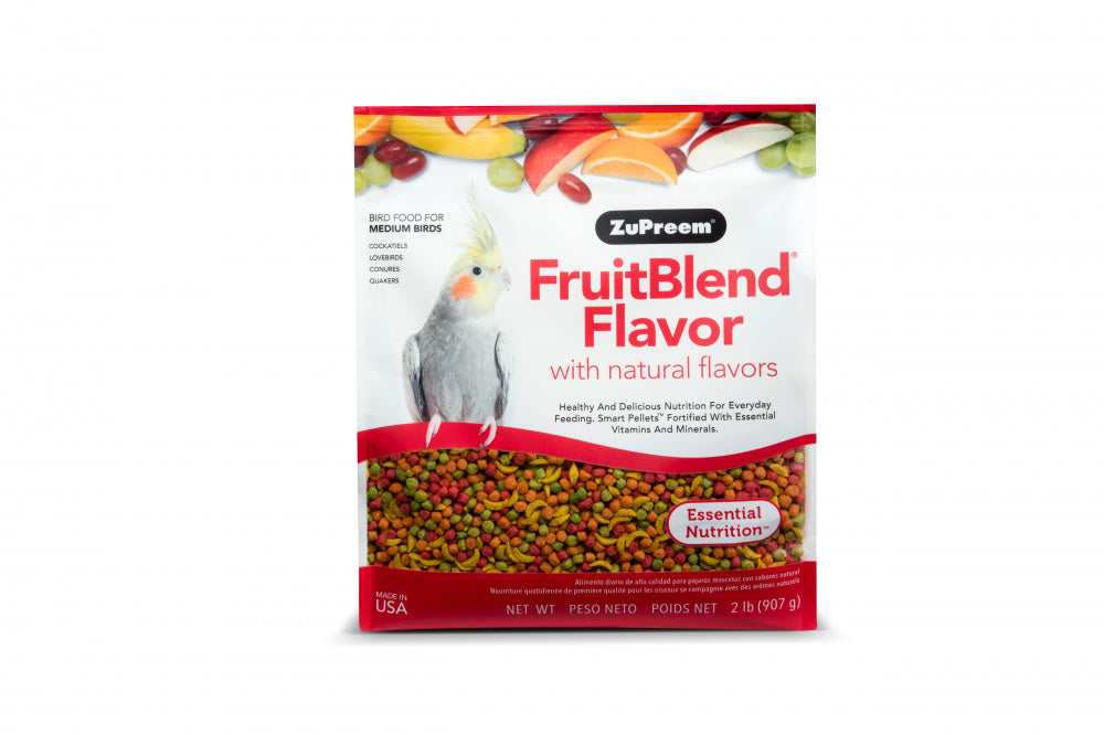 
                  
                    Zupreem FruitBlend Flavor Food with Natural Flavors for Medium Birds
                  
                