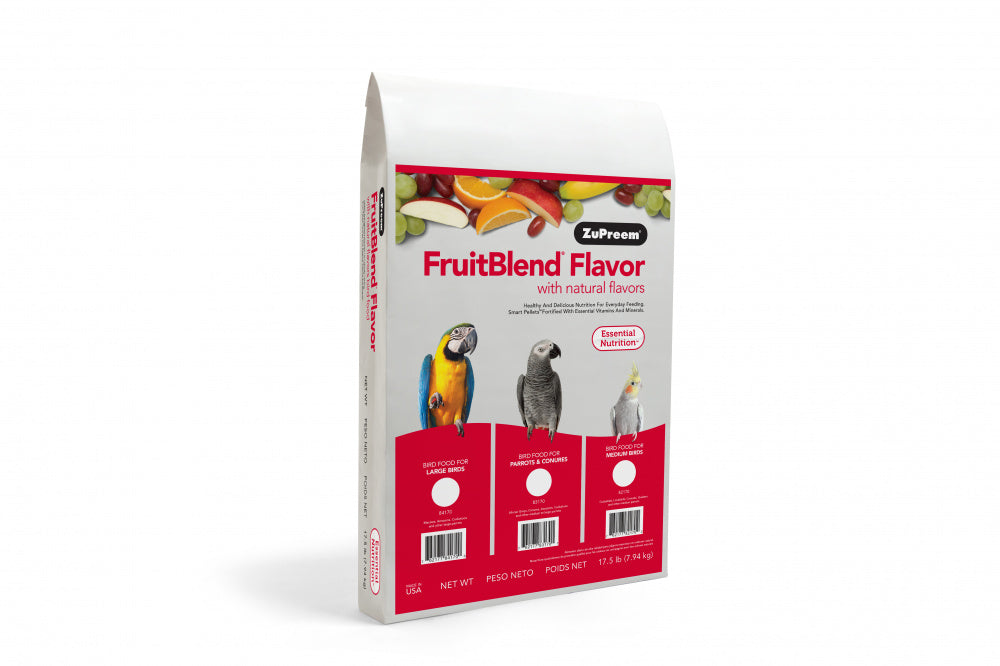 
                  
                    Zupreem FruitBlend Flavor Food with Natural Flavors for Medium Birds
                  
                