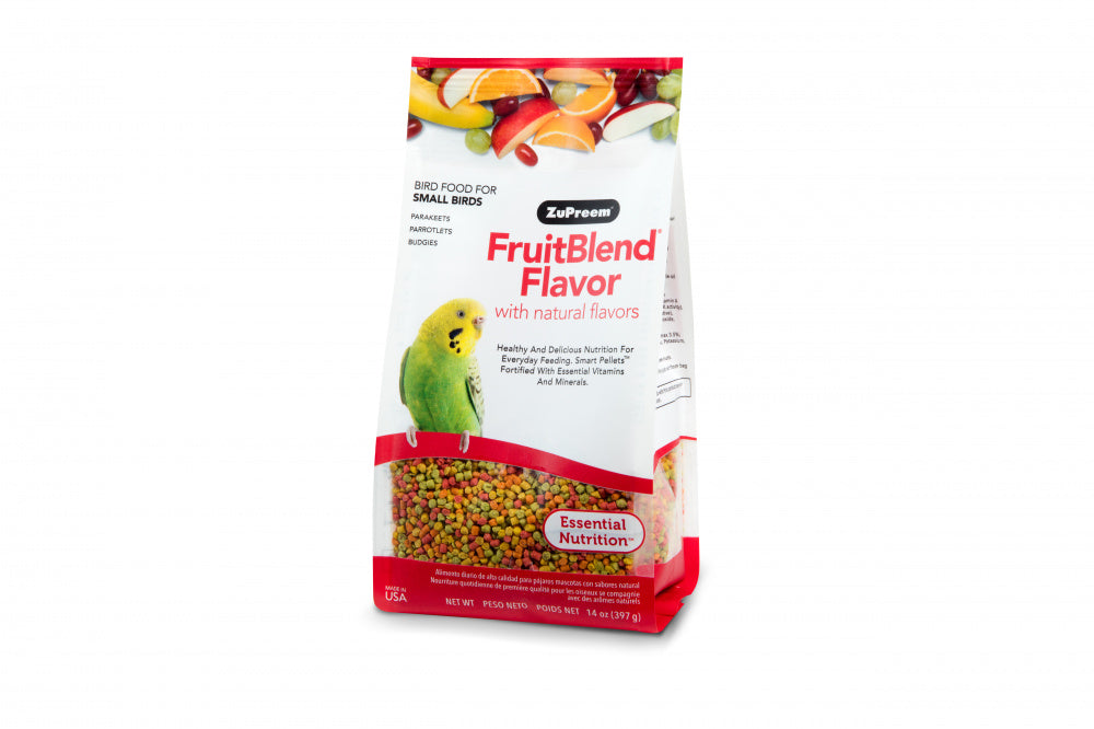 
                  
                    Zupreem FruitBlend Flavor Food with Natural Flavors for Small Birds
                  
                