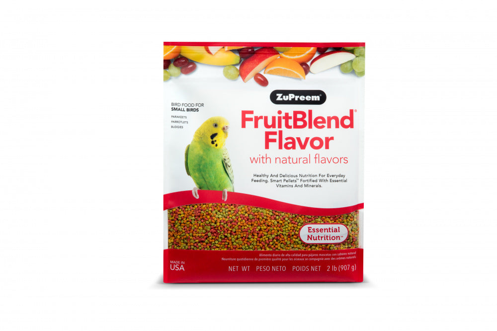 
                  
                    Zupreem FruitBlend Flavor Food with Natural Flavors for Small Birds
                  
                