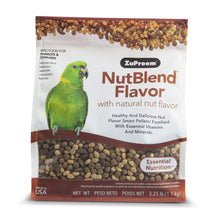 Load image into Gallery viewer, Zupreem NutBlend Flavor Food with Natural Nut Flavors for Parrot and Conures