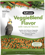 Load image into Gallery viewer, Zupreem VeggieBlend Flavor Food with Natural Flavors for Medium Birds