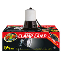 Load image into Gallery viewer, Zoo Med Deluxe Porcelain Clamp Lamp