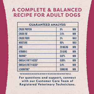 Natural Balance Fat Dogs Targeted Nutrition Chicken & Salmon Formula Wet Dog Food