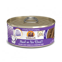 Load image into Gallery viewer, Weruva Classic Cat Pate Meal or No Deal! with Chicken &amp; Beef Canned Cat Food