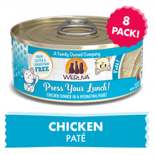 Load image into Gallery viewer, Weruva Classic Cat Pate Press Your Lunch! with Chicken Canned Cat Food