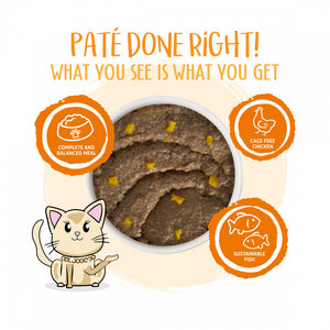 Weruva Classic Cat Pate Who wants to be a Meowionaire with Chicken & Pumpkin Canned Cat Food