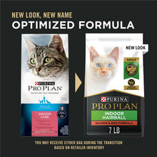 Load image into Gallery viewer, Purina Pro Plan Hairball Management Indoor Salmon and Rice Cat Food