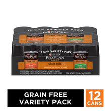 Load image into Gallery viewer, Purina Pro Plan Savor Grain-Free Pate Chicken &amp; Turkey Entrees Wet Dog Food Variety Pack
