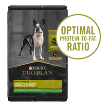 Load image into Gallery viewer, Purina Pro Plan Specialized Weight Management Shredded Blend With Probiotics Small Breed Dry Dog Food