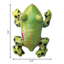 Load image into Gallery viewer, KONG Shieldz Tropics Frog Dog Toy