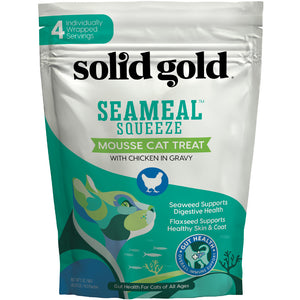 Solid Gold Seameal Squeeze Chicken Grain-Free Cat Treat