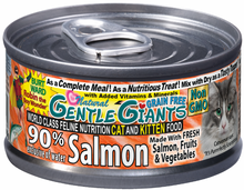 Load image into Gallery viewer, Gentle Giants Natural Non-GMO Salmon Cat &amp; Kitten Can Food